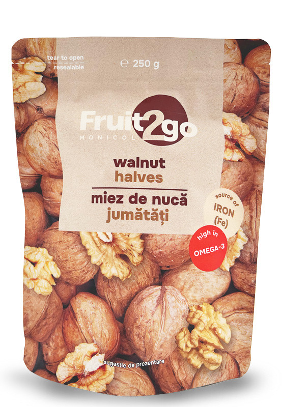 Miez de nucă jumătăți